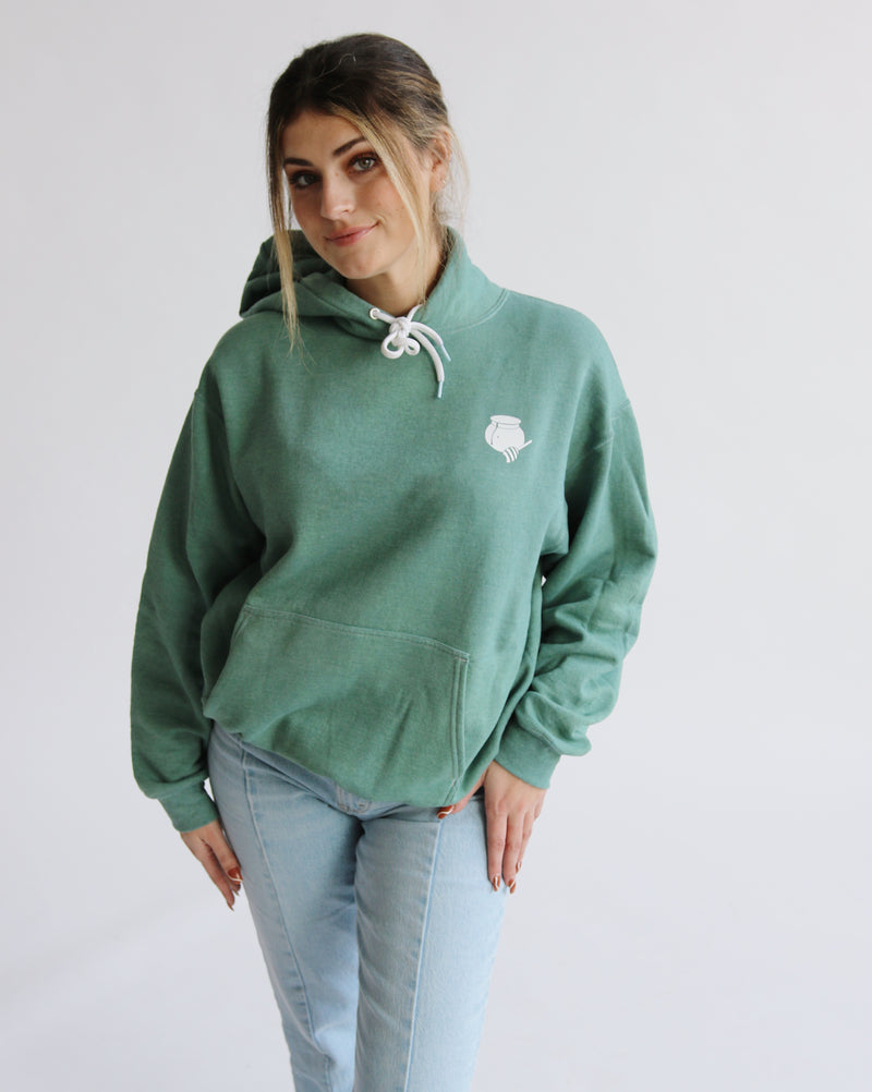 Green Hoodie - Delicious Hunnies