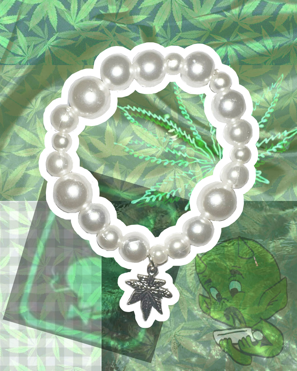 Pearls & Pot bracelet - Delicious Hunnies